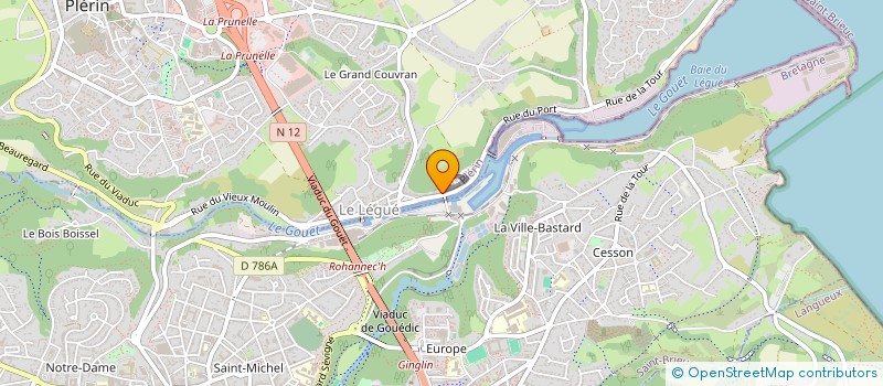 localisation de l'entreprise SCI 2L  PLERIN