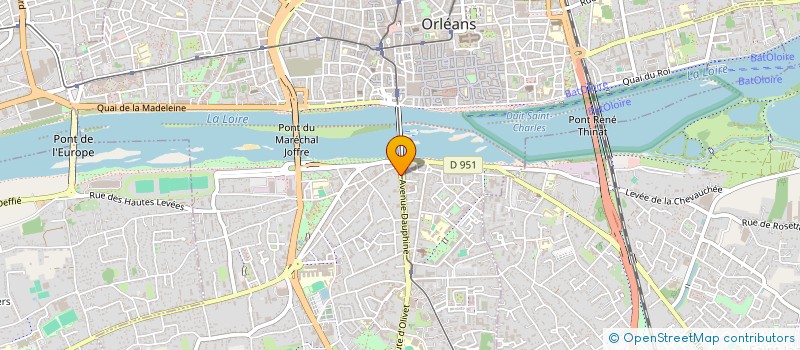 localisation de l'entreprise SCI 2L à ORLEANS