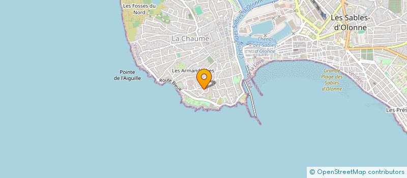 localisation de l'entreprise SCI 2L 85 à LES SABLES D'OLONNE