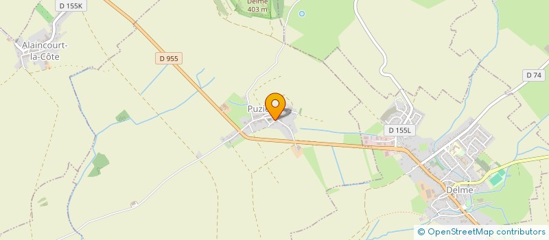 localisation de l'entreprise SCI 2L  CRAINCOURT