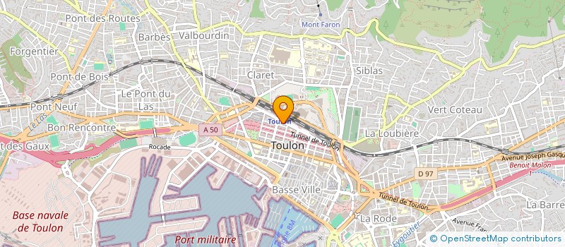 localisation de l'entreprise SCI 2L-N  TOULON