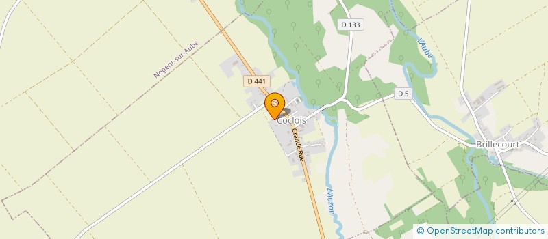 localisation de l'entreprise SCI 2L2A  COCLOIS