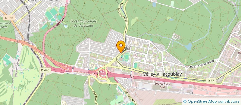 localisation de l'entreprise SCI 2L2C  VELIZY-VILLACOUBLAY