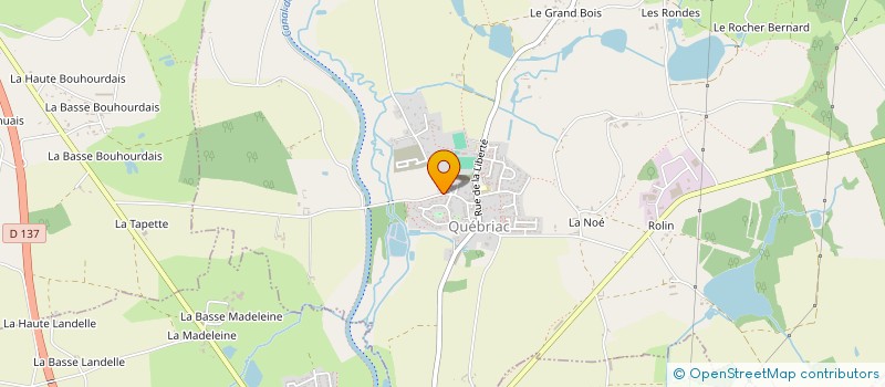 localisation de l'entreprise SCI 2L2V  QUEBRIAC