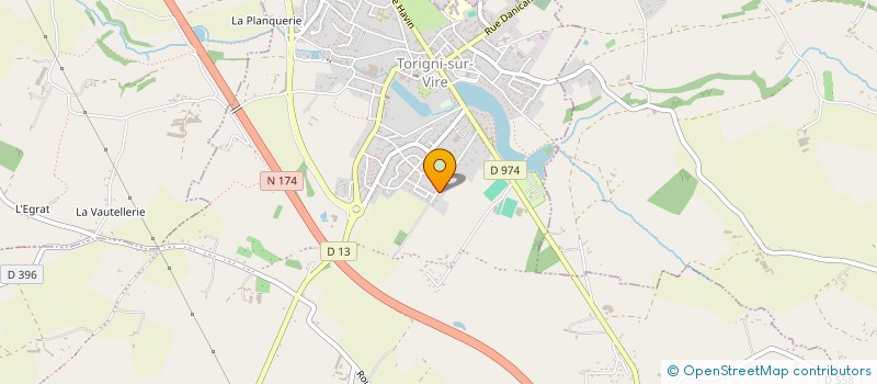 localisation de l'entreprise SCI 2LA  TORIGNY-LES-VILLES