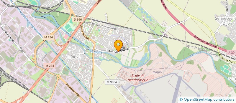 localisation de l'entreprise SCI 2LAX à LONGVIC