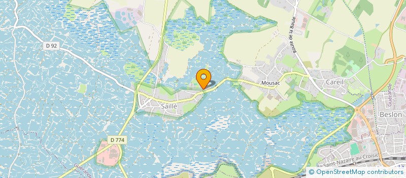 localisation de l'entreprise SCI 2LD  GUERANDE