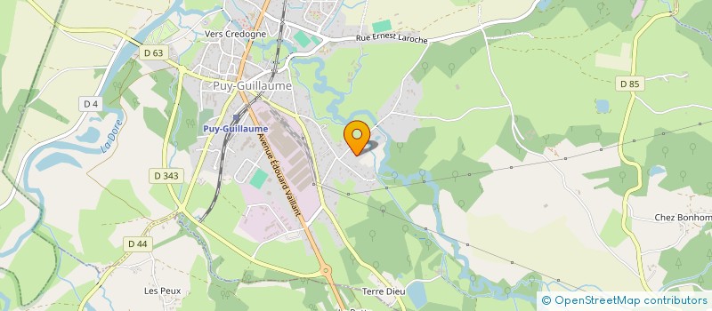 localisation de l'entreprise SCI 2LD  PUY-GUILLAUME