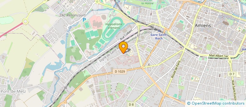 localisation de l'entreprise SCI 2LGA à AMIENS