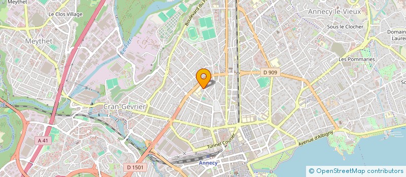 localisation de l'entreprise SCI 2LGM à ANNECY
