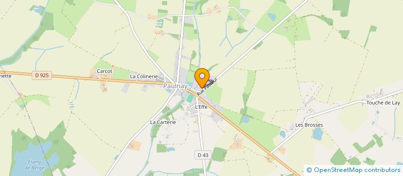 localisation de l'entreprise SCI 2LGV à PAULNAY