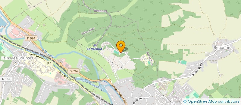 localisation de l'entreprise SCI 2LJM  BAR-LE-DUC