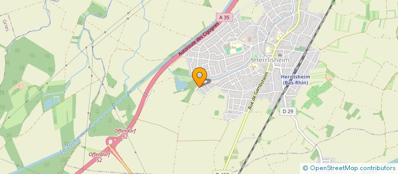 localisation de l'entreprise SCI 2LKENHOME  HERRLISHEIM