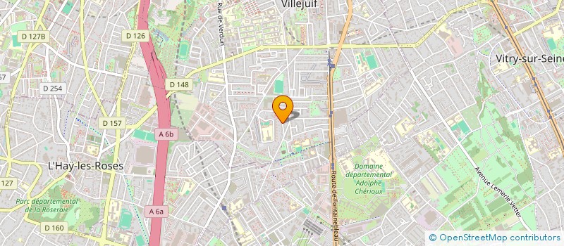 localisation de l'entreprise SCI 2LL à VILLEJUIF