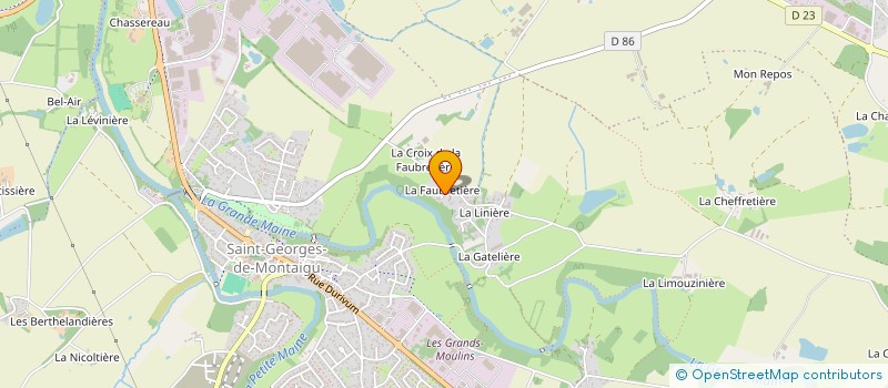 localisation de l'entreprise SCI 2LM à MONTAIGU-VENDEE
