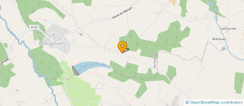 localisation de l'entreprise SCI 2LMN  MONTGAILLARD