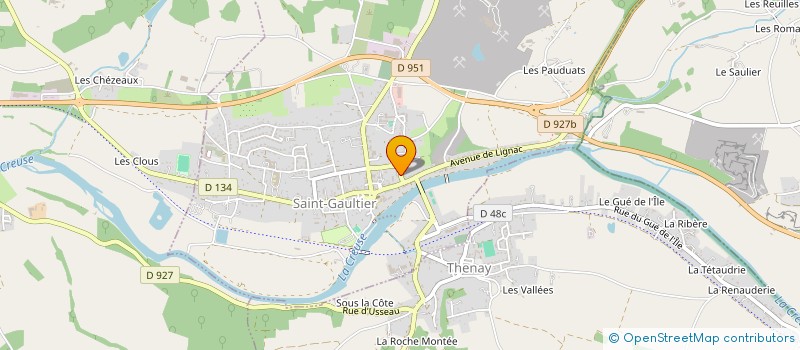 localisation de l'entreprise SCI 2LNP à SAINT-GAULTIER