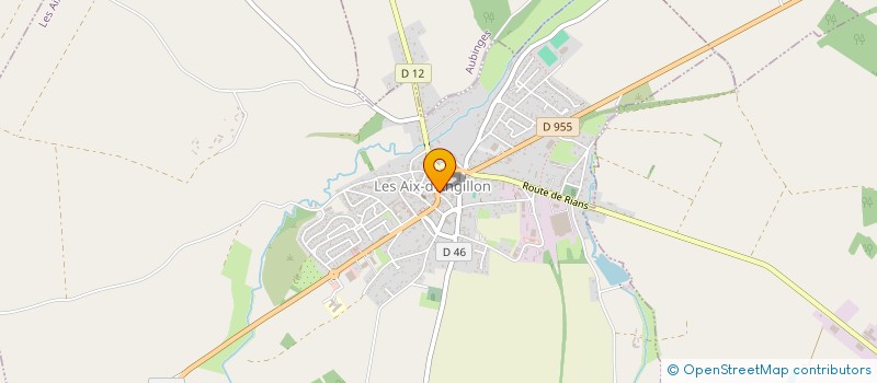 localisation de l'entreprise SCI 2LSF  LES AIX-D'ANGILLON
