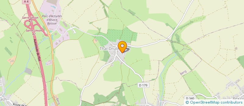 localisation de l'entreprise SCI 2M  BAERENDORF