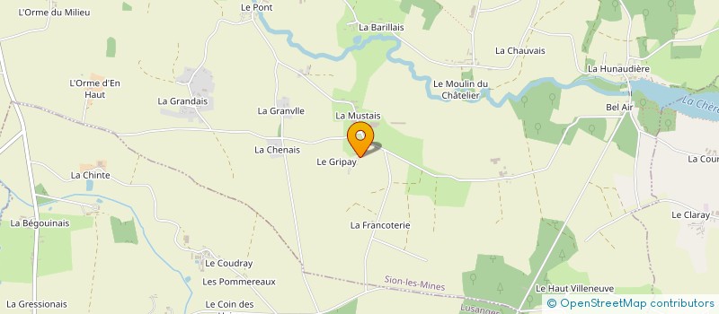 localisation de l'entreprise SCI 2M IMMO  SION-LES-MINES