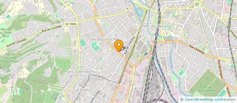 localisation de l'entreprise SCI 2M IMMO à DIJON
