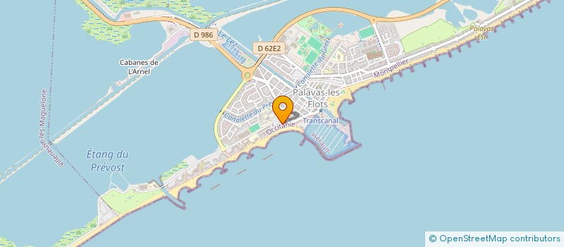 localisation de l'entreprise SCI 2M TD à PALAVAS-LES-FLOTS