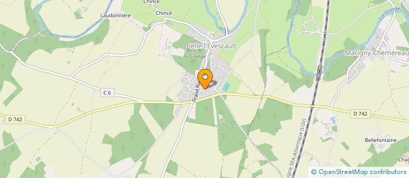 localisation de l'entreprise SCI 2M86  LUSIGNAN