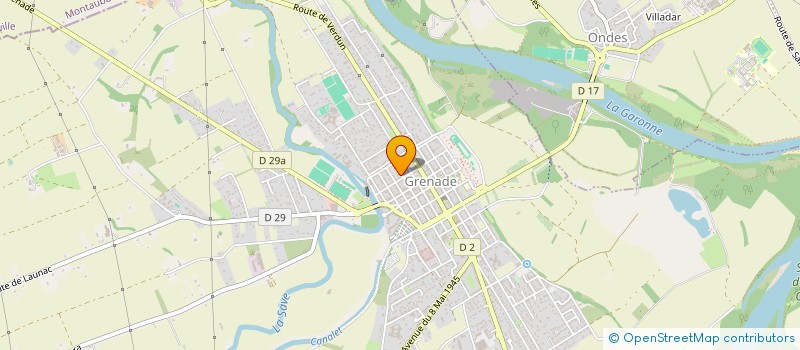 localisation de l'entreprise SCI 2MA  GRENADE