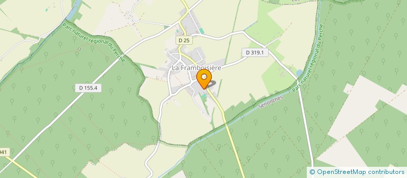 localisation de l'entreprise SCI 2MAB à LA FRAMBOISIERE