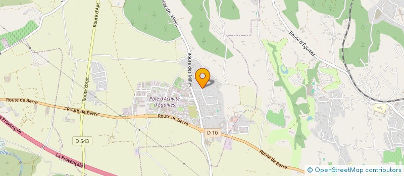 localisation de l'entreprise SCI 2MCS  EGUILLES