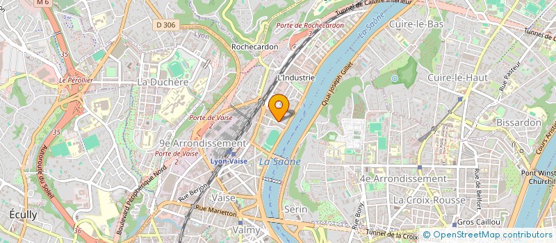 localisation de l'entreprise SCI 2MI  LYON