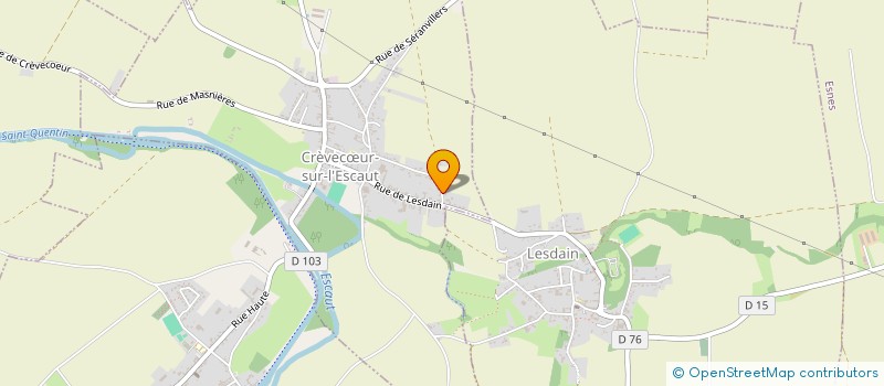 localisation de l'entreprise SCI 2MK  CREVECUR-SUR-L'ESCAUT