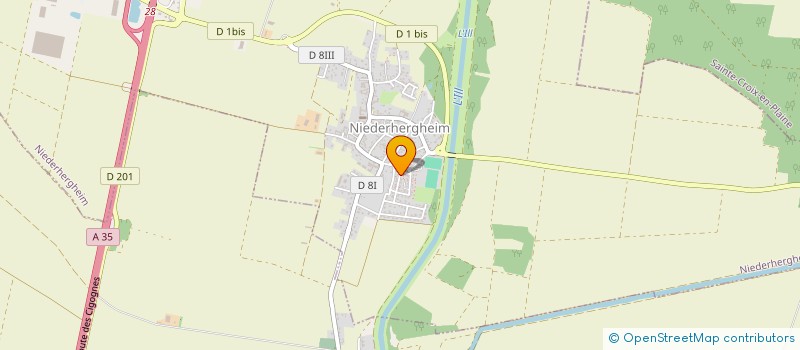 localisation de l'entreprise SCI 2ML  BILTZHEIM