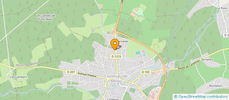 localisation de l'entreprise SCI 2MPC5  CASTELNAU-DE-MEDOC