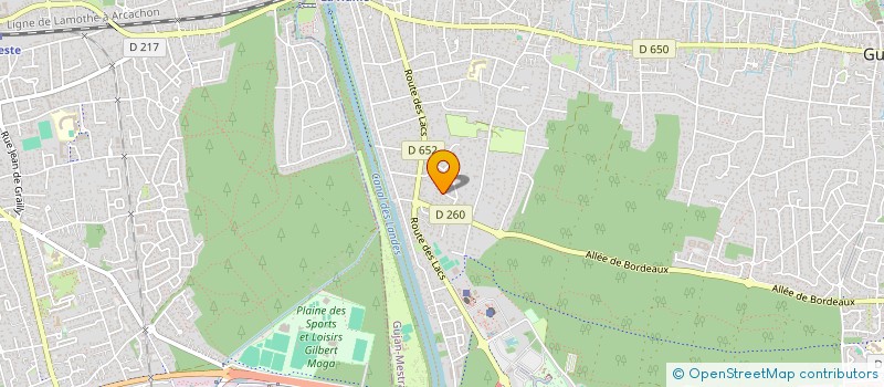 localisation de l'entreprise SCI 2MPK à GUJAN-MESTRAS