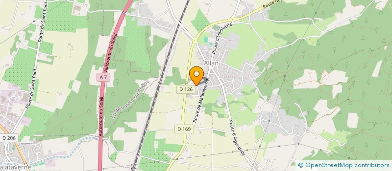 localisation de l'entreprise SCI 2MPK à ALLAN