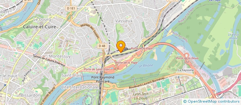 localisation de l'entreprise SCI 2MR  CALUIRE-ET-CUIRE