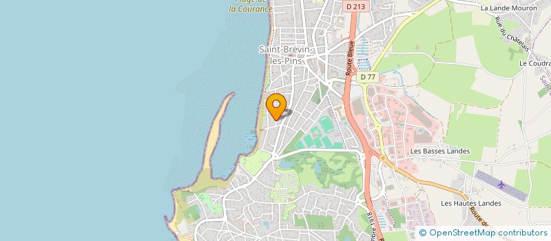 localisation de l'entreprise SCI 2MVG à SAINT-BREVIN-LES-PINS