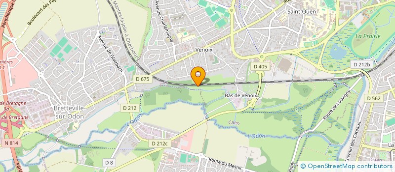 localisation de l'entreprise SCI 2N à CAEN