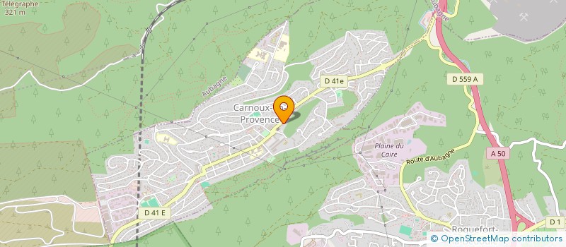 localisation de l'entreprise SCI 2N à CARNOUX EN PROVENCE