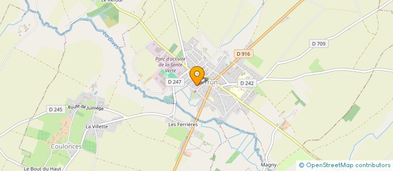 localisation de l'entreprise SCI 2N IMMO à GOUFFERN EN AUGE