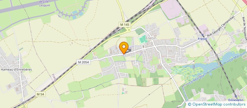 localisation de l'entreprise SCI 2NL à FRETIN