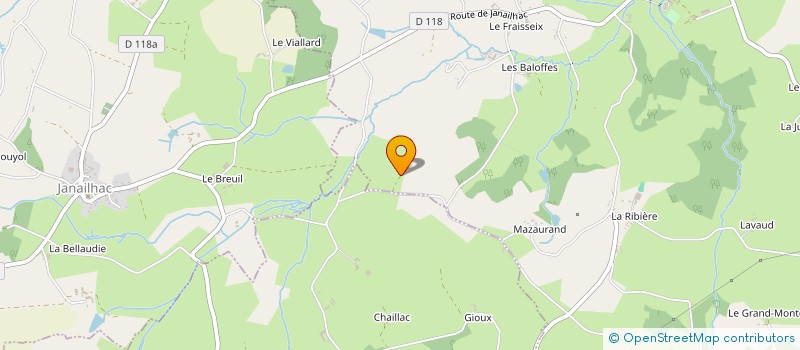 localisation de l'entreprise SCI 2NPA à JOURGNAC