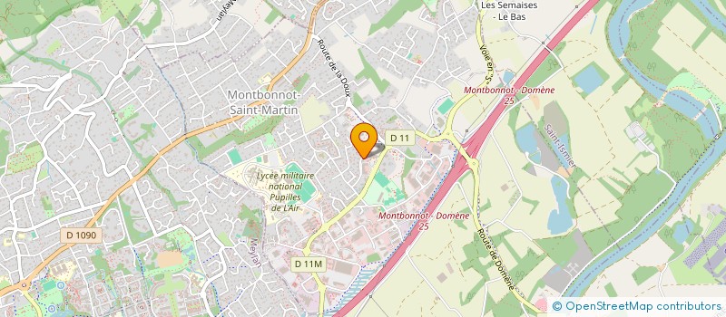 localisation de l'entreprise SCI 2O à SAINT-ISMIER