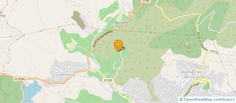 localisation de l'entreprise SCI 2P à BORMES-LES-MIMOSAS