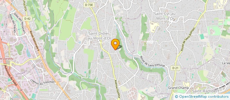 localisation de l'entreprise SCI 2P  SAINT-DIDIER-AU-MONT-D'OR