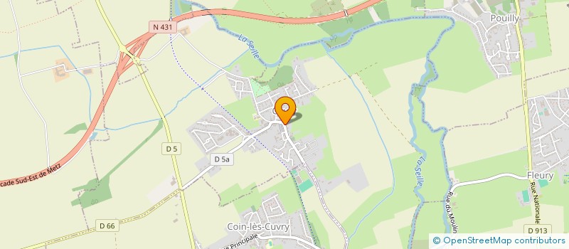 localisation de l'entreprise SCI 2P.WL  VERNY