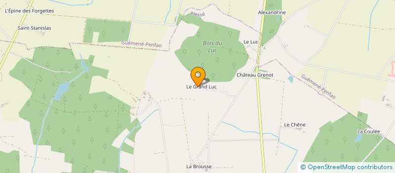 localisation de l'entreprise SCI 2PA  PLESSE