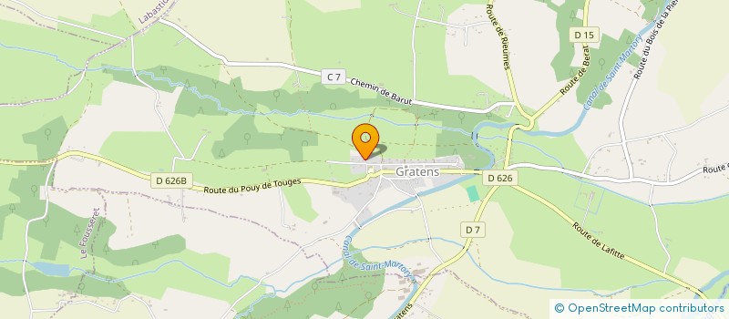 localisation de l'entreprise SCI 2PAC2L  LE FOUSSERET