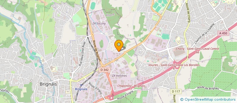 localisation de l'entreprise SCI 2PCH  SAINTE-FOY-LES-LYON